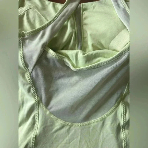 Lululemon Yellow Padded Tank Size Small - Picture 8 of 8